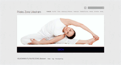 Desktop Screenshot of pilateszone.no